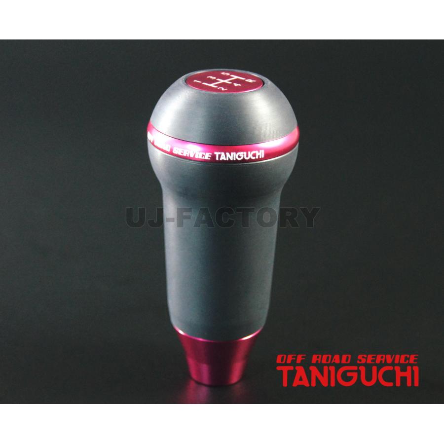 ORS タニグチ ラウンドシフトノブ MT車 レッド ジムニー JB23以前 JA22