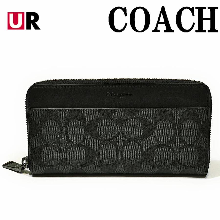 COACH（コーチ） 財布 長財布 メンズ レディース ラウンドファスナー