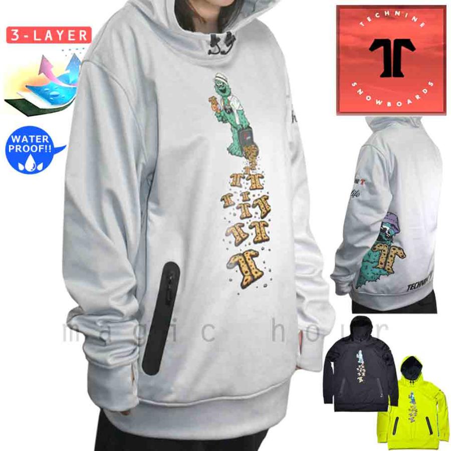 TECHNINE（テックナイン） スノーボード パーカー スノボー 撥水