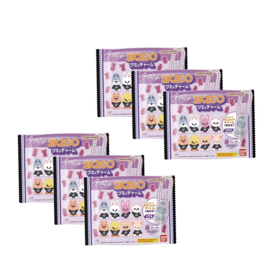BANDAI（バンダイ） 【 6袋バラ売り 】 SKZOO グミ＆チャーム Stray