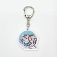アクリル キーホルダー 12星座 しろめちゃん ナスカン : Shop