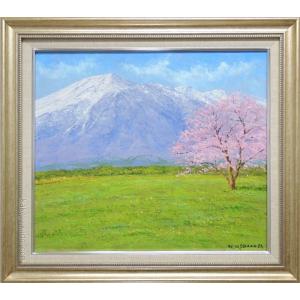 絵画 油絵 雨晴海岸 （小川久雄） 【肉筆】【油絵】【日本の風景