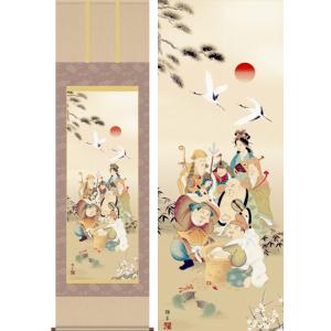 掛け軸 楓に白鷺 (長江桂舟) 掛軸 : 掛け軸・絵画の専門店 掛軸堂画廊