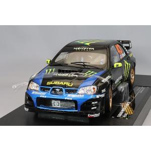 ソリド 1/18 スバル インプレッサ WRX STI 2003 ブルー 右ハンドル