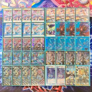 デュエルマスターズ 本格構築【モモキングjo退化】デッキ&二重スリーブ