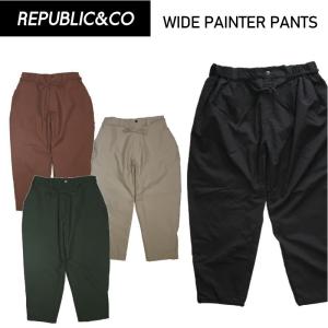 ◎ 24-25 REPUBLIC WIDE PAINTER PANT リパブリック スノボウェア
