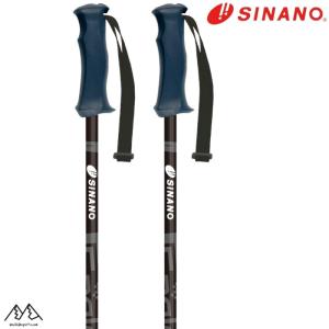 SINANO（シナノ） ストック サイズ調整式 カーボン アルミ スキー