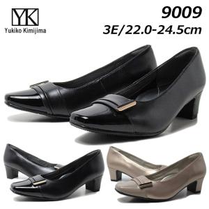 ユキコ キミジマ Yukiko Kimijima 664 デザインパンプス ブラック