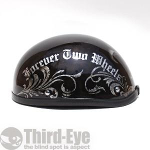 バイク ヘルメット ハーフキャップ ベッカー マットブラック BC-MTBK