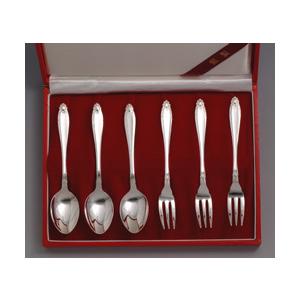 銀食器カトラリー「ニュークラウン」スプーン3本入り・銀製品・ : 銀