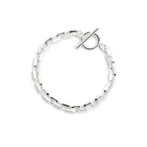 ブレスレット 「YArKA/ヤーカ」 rectangle link sides cut volume