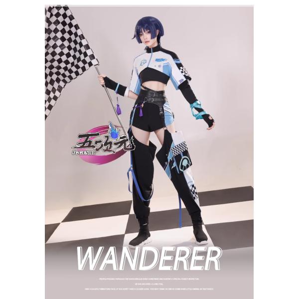 三分妄想 原神 コスプレ スカラマシュ 放浪者 コスプレ 衣装 ※ウイッグ