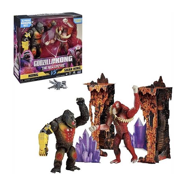 プレイメイトトイズ】 ゴジラ×コング 新しい帝国 コングVSスカーキング