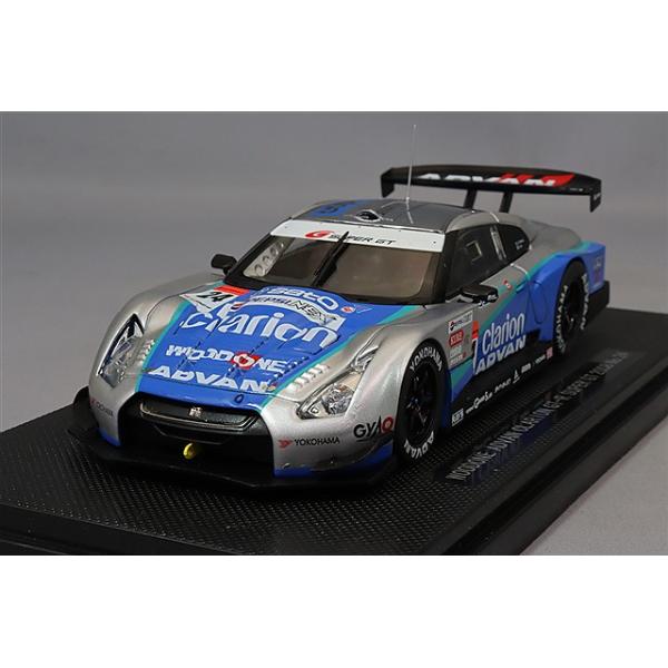 ミニカー/完成品 エブロ 1/43 ウッドワン アドバン クラリオン GT-R