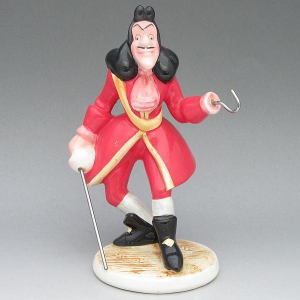 ピーター・パン ディズニー フック船長 ピーターパン フィギュア 陶器