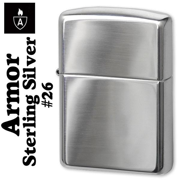 ZIPPO（ジッポー） ジッポ アーマースターリングシルバー 純銀アーマー