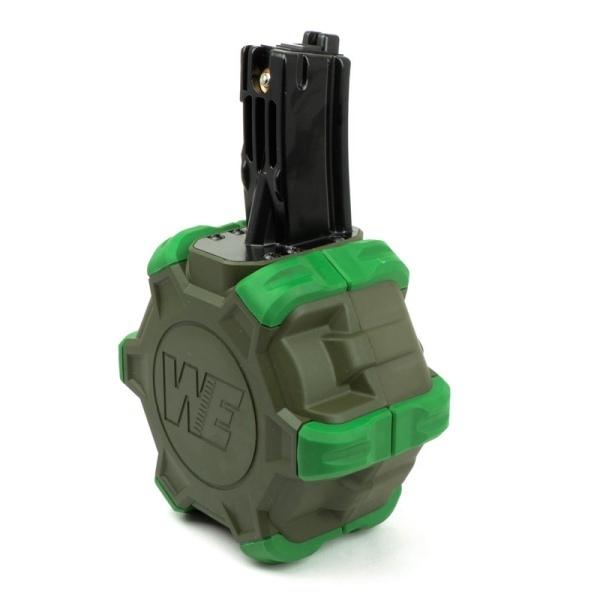 WE-TECH 300連 ドラムマガジン APACHE(MP5) ガスブローバックガン