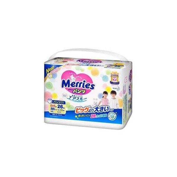 おむつ メリーズ パンツ ビッグより大きいサイズ 15〜28kg 素肌