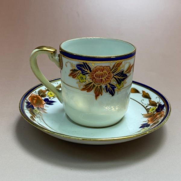 ノリタケ オールドノリタケ デミタスコーヒーカップ＆ソーサー マルキ