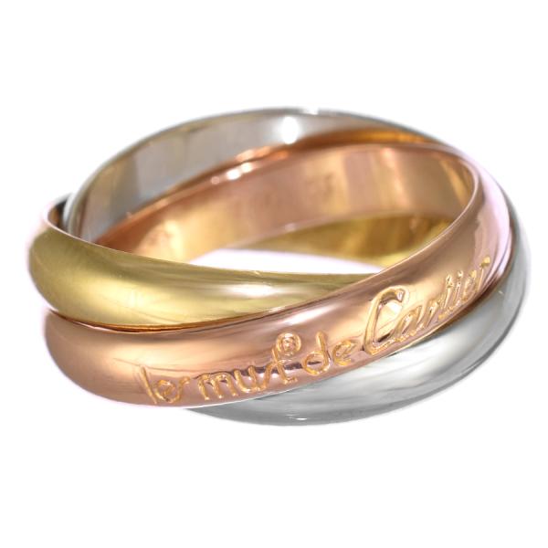 TRINITY（Cartier） カルティエ トリニティ リング 指輪 K18 イエロー