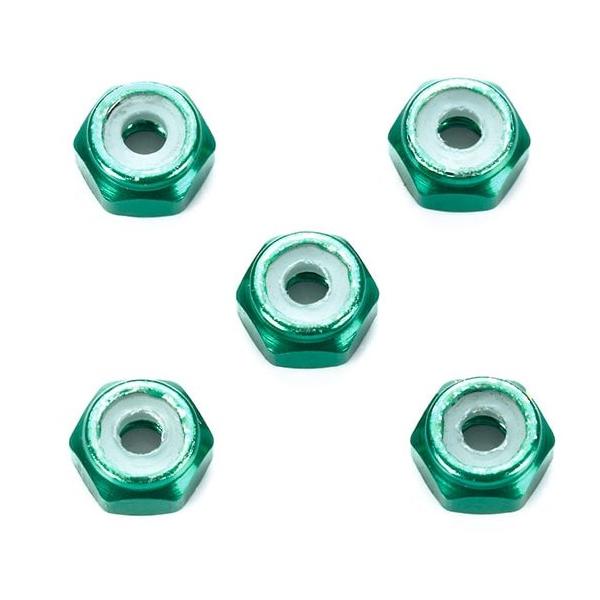 ミニ四駆 タミヤ 95424 2mmアルミロックナット グリーン5個 : グるグる