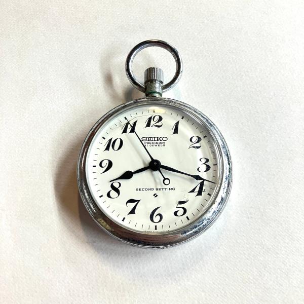 SEIKO（セイコー） 現品 SEIKO PRECISION アンティーク懐中時計 : ミニ