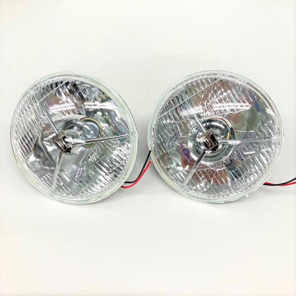 レトロスタイル ルーカスPLタイプ ヘッドライトセット : ミニマルヤマ