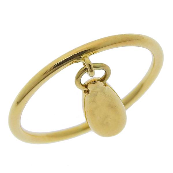 TIFFANY&Co.（ティファニー） ティアドロップ リング 8.5号 K18YG 新品