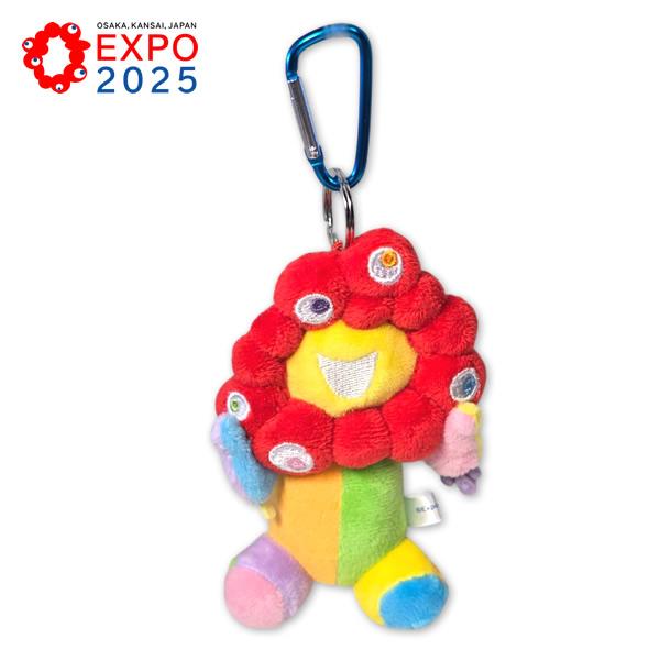 大阪・関西万博 EXPO2025 ミャクミャク カラビナ付きマスコット(お座り