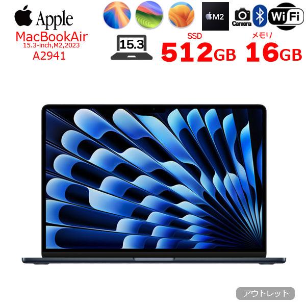 MacBook Air Apple 15.3inch MQKX3J/A A2941 2023 選べるOS TouchID