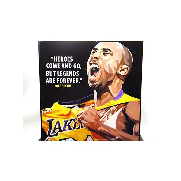 新品 No 77】 ポップアートパネル コービー ブライアント NBA : ポップ