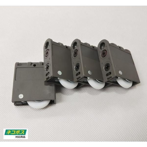 4個セット DAIYASU 取替用 調整戸車 上下調整 前後調整 ベアリング入り