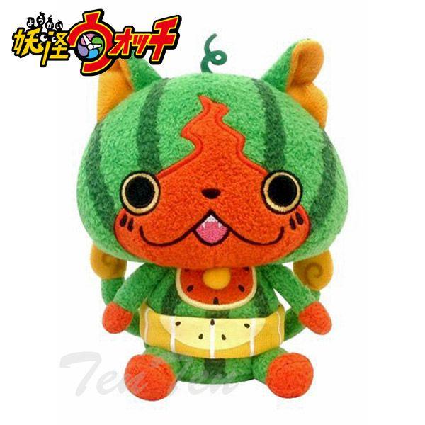 BANDAI（バンダイ） 妖怪ウォッチ くったりぬいぐるみだニャン スイカ