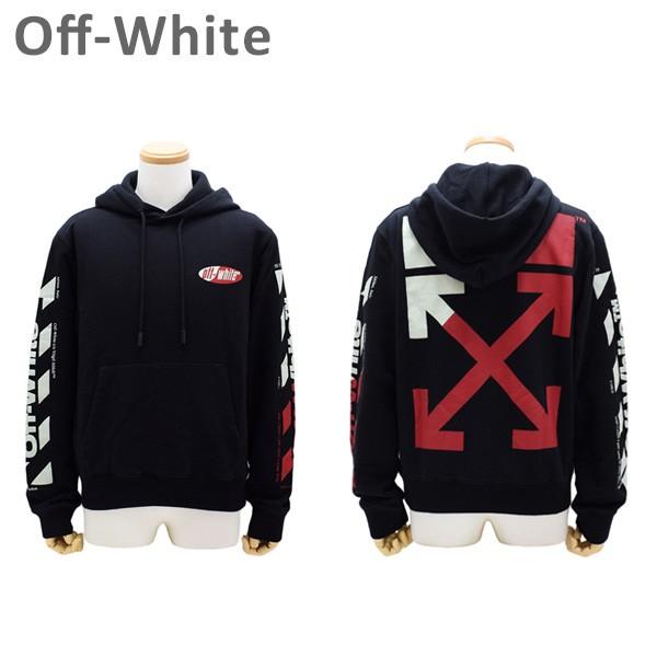 off white（オフホワイト） 在庫処分 パーカー ブラック/レッド DIAG