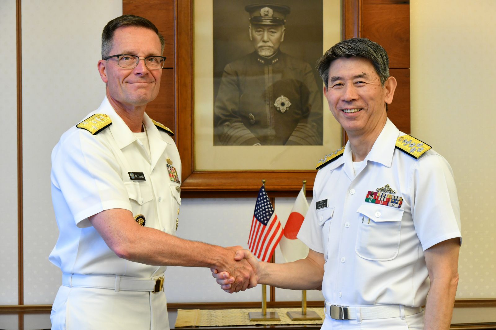 酒井海上幕僚長、米海軍法務統監と懇談（6月5日）｜Jディフェンス