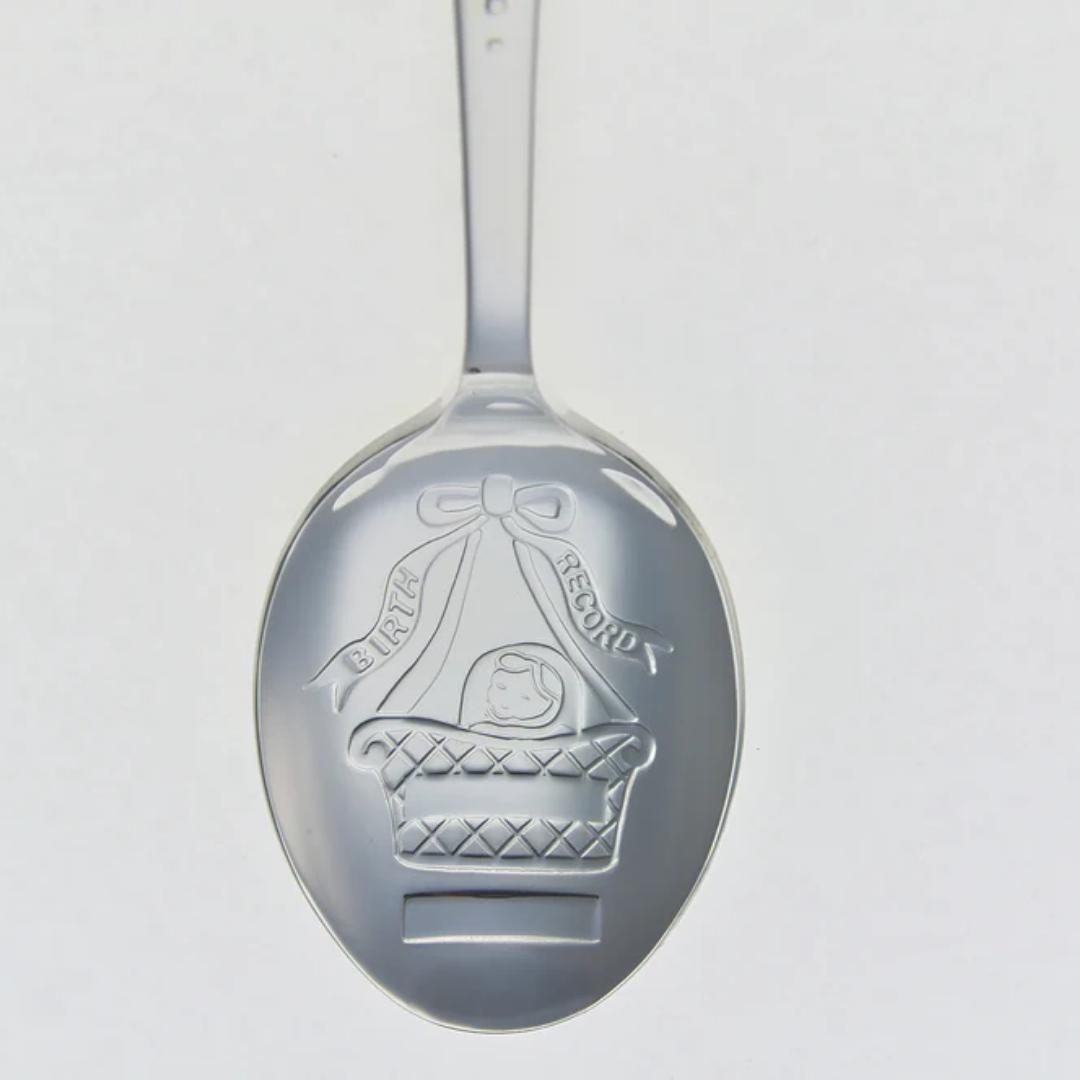 食器 | 銀のバースデーレコードスプーン | 名入れ込 | 宮本商行