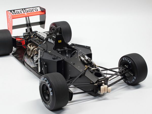 1/12 TAMIYA MP4/6 x TopStudio #2完成 | Kenji's Scale Model Workshop