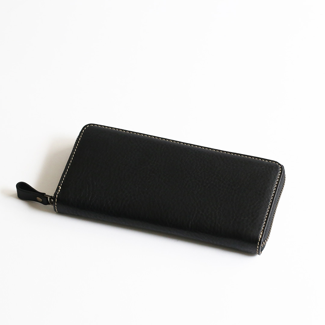 栃木レザー ラウンド長財布