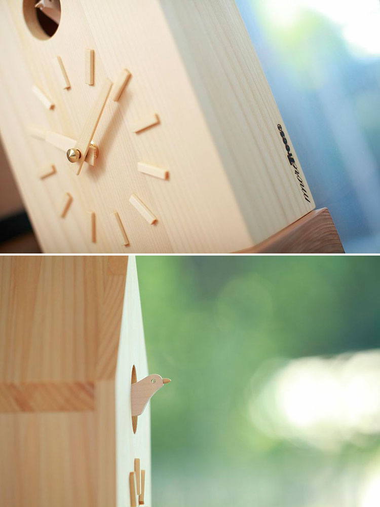掛け時計 more trees モア トゥリーズ 鳩時計 掛時計 はと時計 かけ