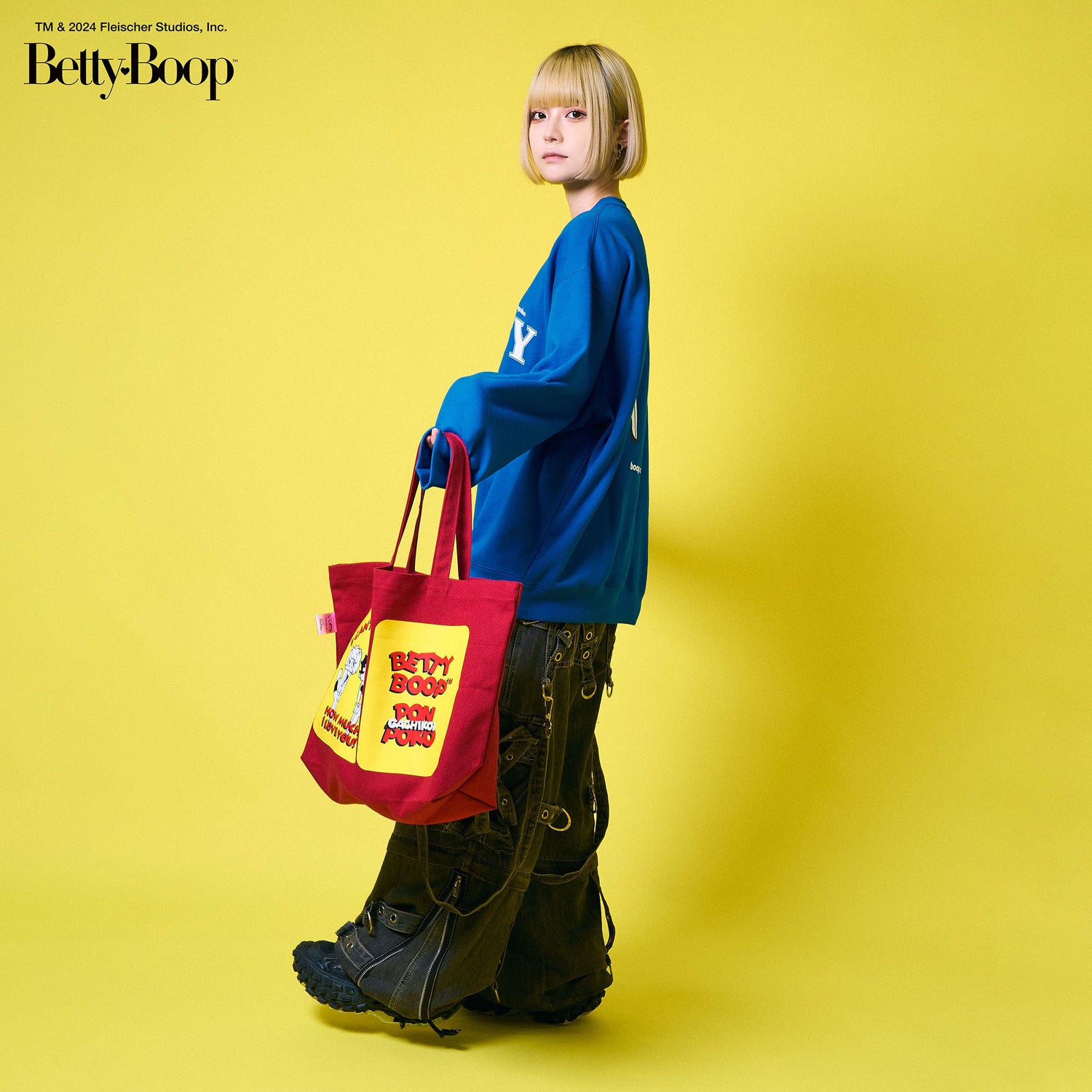 POKOPEA Collaboration】BETTY BOOP™ x ガチ恋ぽんぽこ Poster