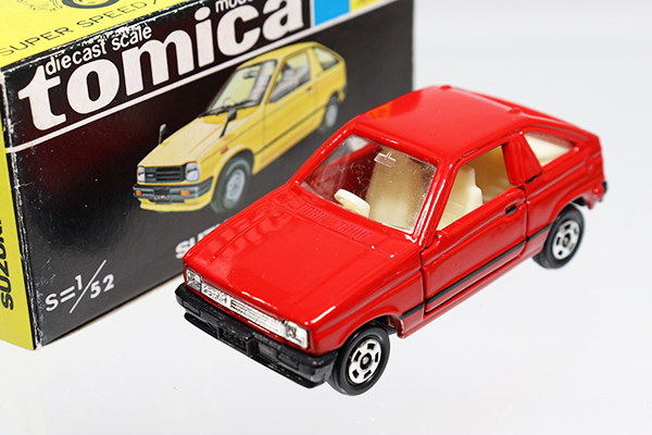 ミニカーショップ ケンボックス トミカ 黒箱☆75☆スズキセルボ(赤)※75