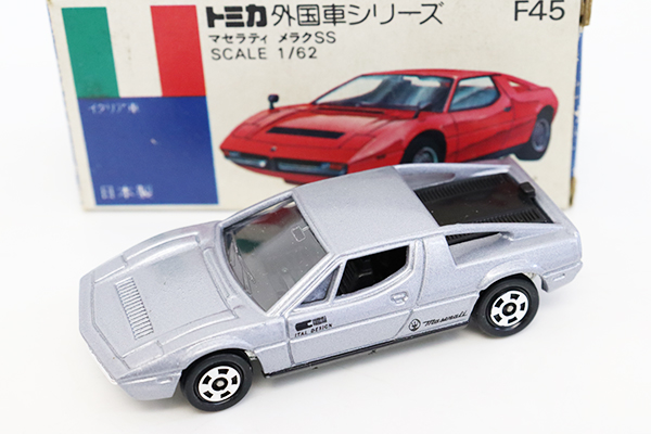 ミニカーショップ ケンボックス トミカ 青箱☆F45☆マセラティメラクSS