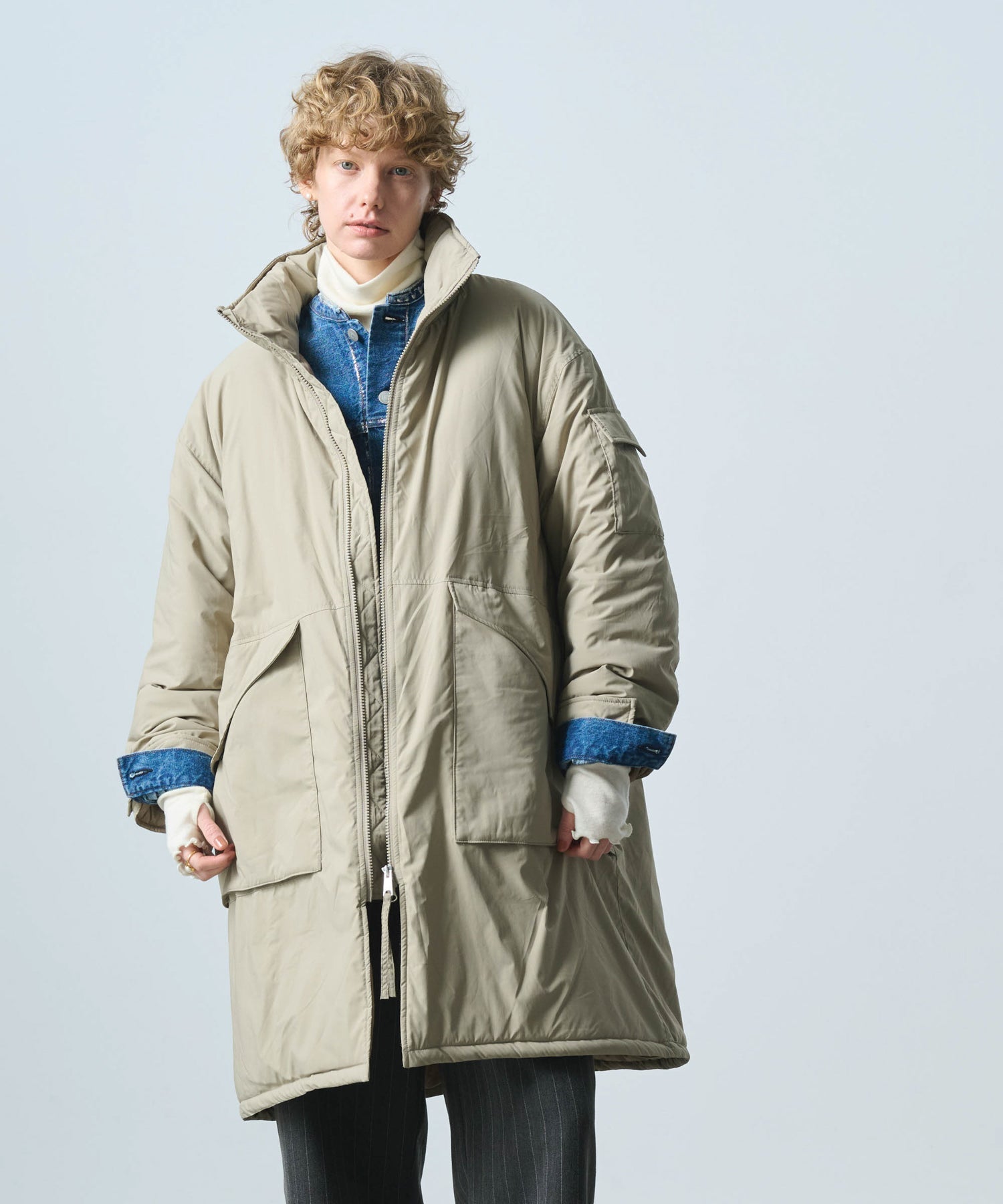 MIL PADDING COAT/ MIL25FJK3242 – KHA:KI