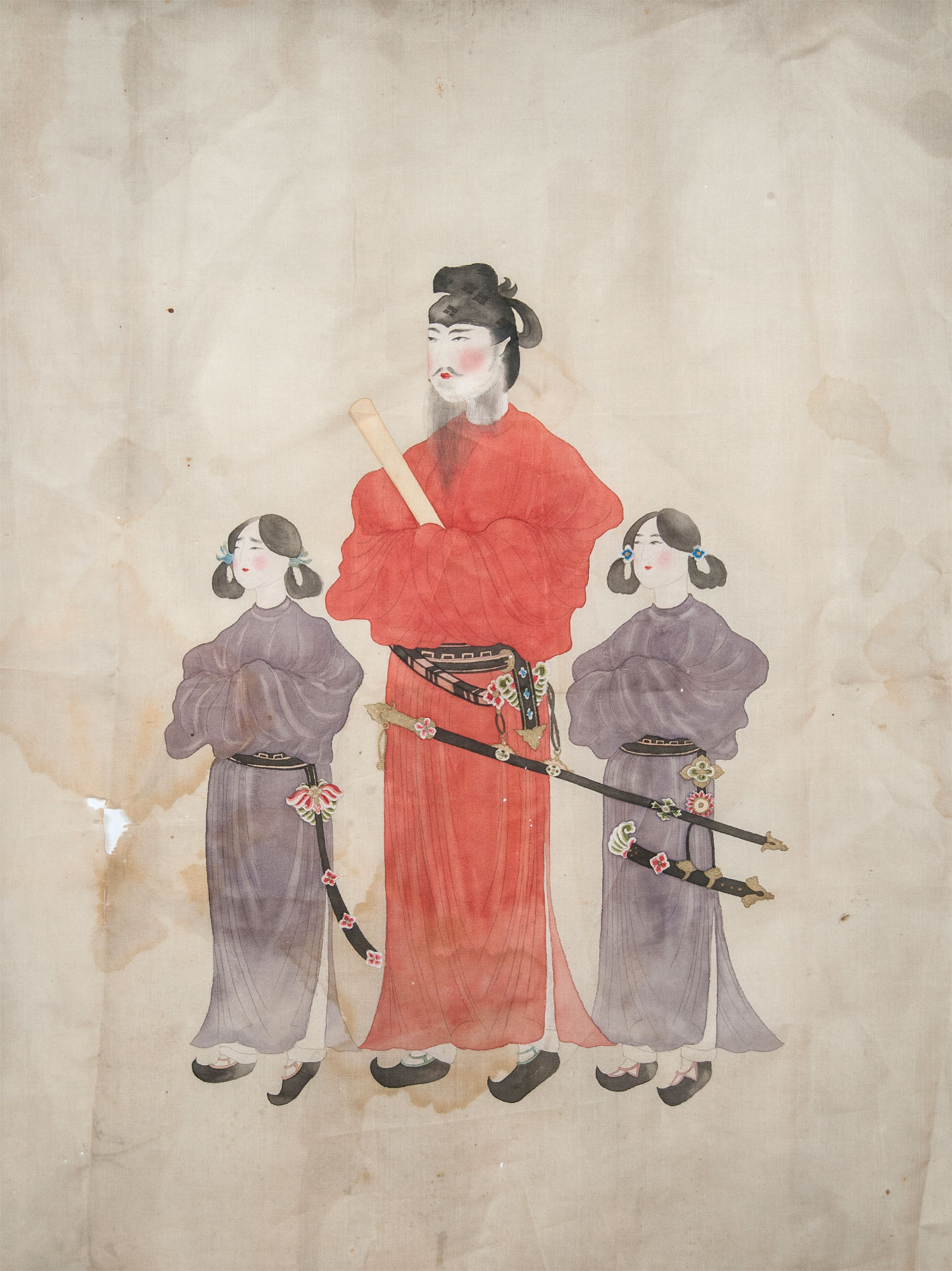 丸井金猊 - KINGEI MARUI｜唐本御影写 聖徳太子二童子像* - Portrait