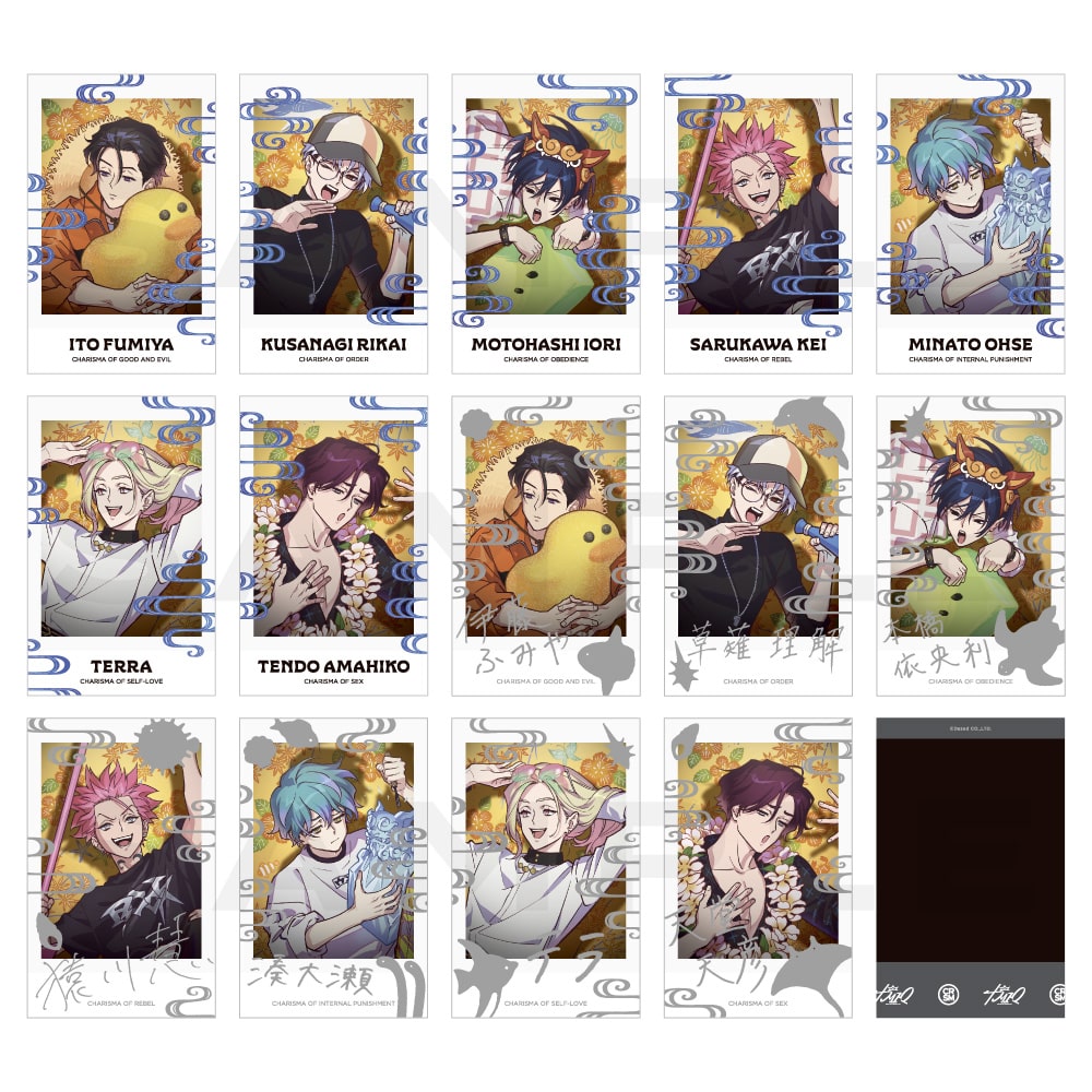 CHARISMA GARAGE OFFICIAL GOODS STORE|トレーディングチェキ風カード