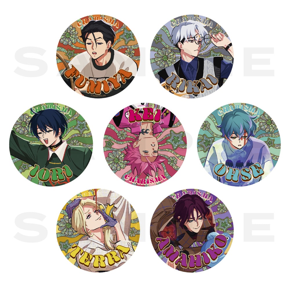 カリスマ　伊藤ふみや　ガンボカフェ　ガンボ　缶バッジ　4周年 カリスマ 伊藤ふみや ガンボカフェ ガンボ 缶バッジ 4周年 - メルカリ