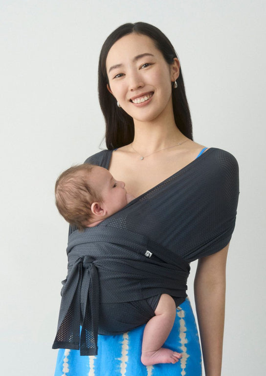 コニー抱っこ紐 AirMesh™ / チャコール（2XS,XS,2XL,3XL,4XL,5XL