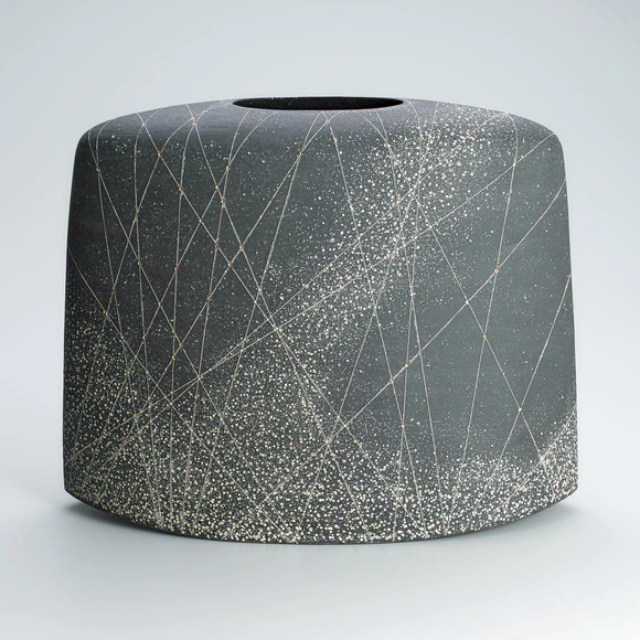 加彩茶碗 天平の華 王母窯 豊住和廣 共箱 MA739 豊住 和廣の作家情報