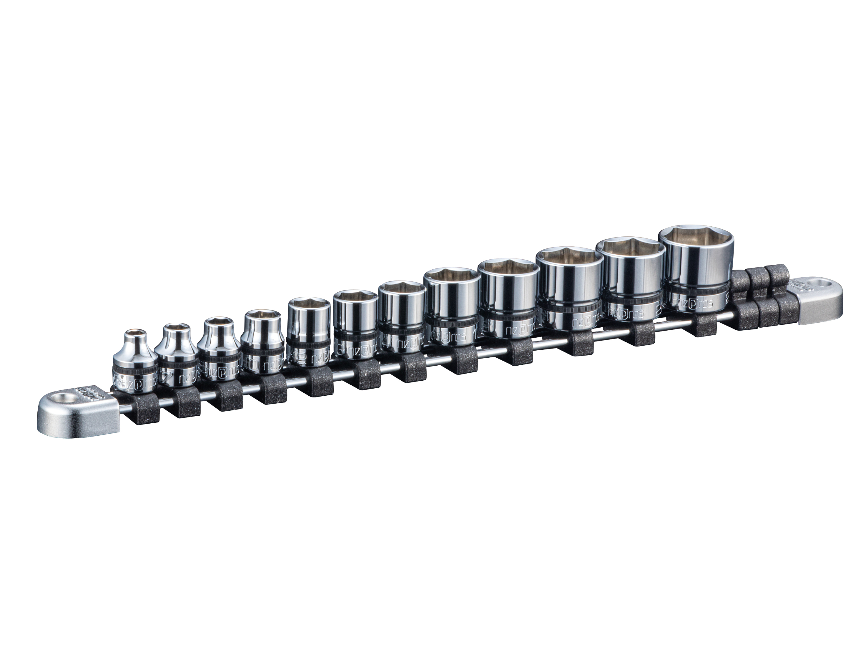 ネプロス 9.5sq.ソケットセット（六角）[12コ組] | KTCツール