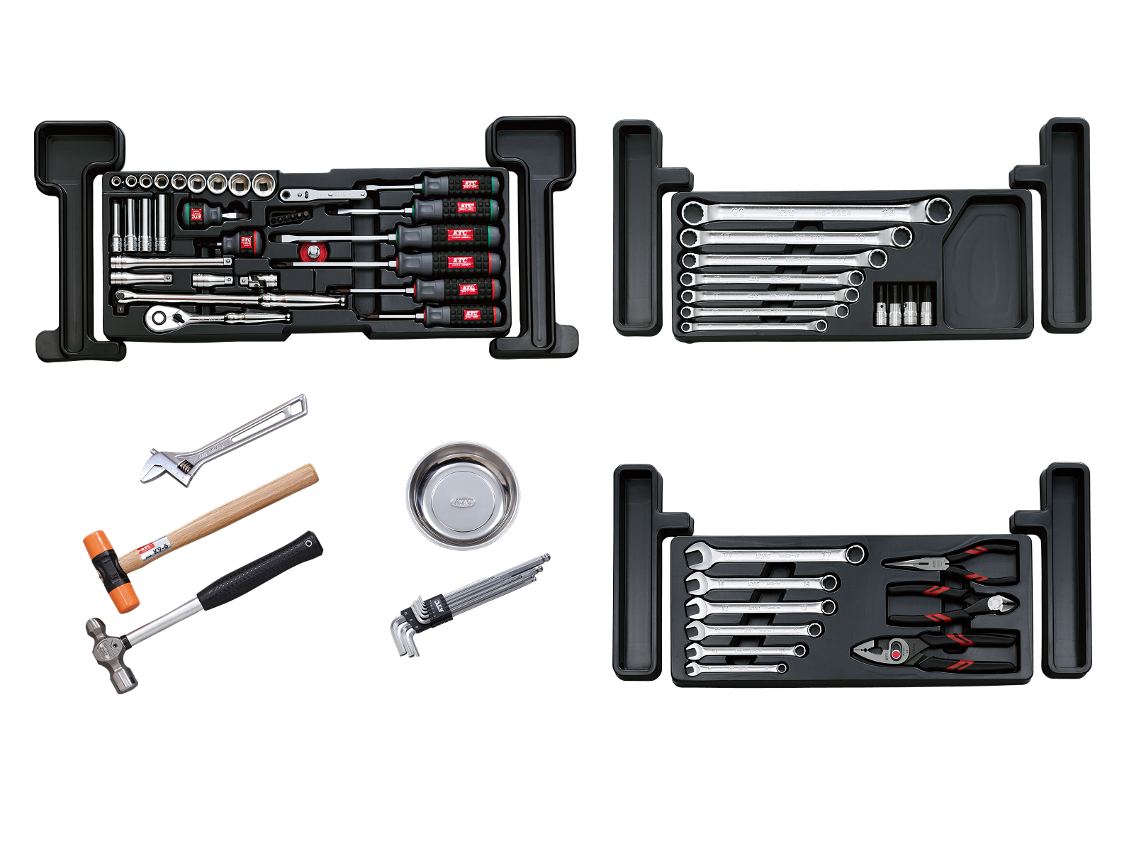 9.5sq.工具セット（チェストタイプ）[68点] | KTCツール